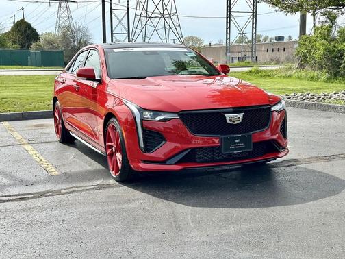 Velocity Red 2024 Cadillac CT4-V V-Series