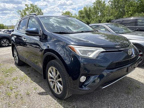 Galactic Aqua Mica 2018 Toyota RAV4 Limited