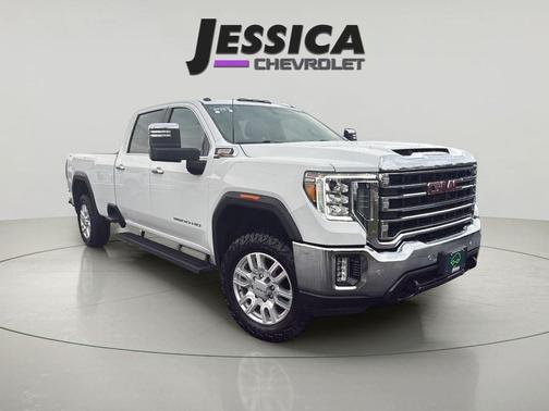 Summit White 2023 GMC Sierra 3500 SLT