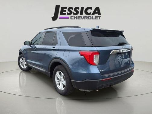 Blue Metallic 2020 Ford Explorer XLT