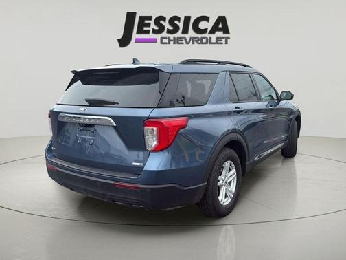 Blue Metallic 2020 Ford Explorer XLT