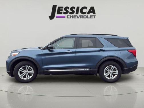 Blue Metallic 2020 Ford Explorer XLT