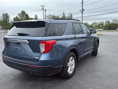 Blue Metallic 2020 Ford Explorer XLT