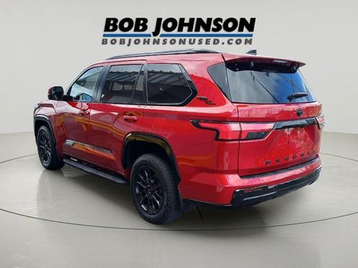 Supersonic Red 2024 Toyota Sequoia Platinum