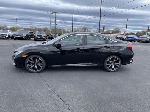 Crystal Black Pearl 2019 Honda Civic Sport