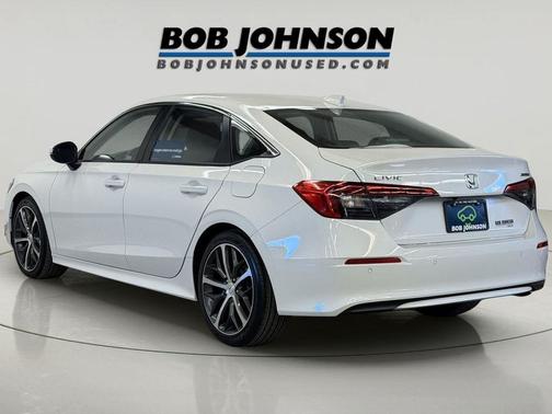 Platinum White Pearl 2024 Honda Civic Touring