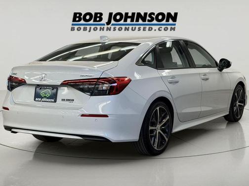 Platinum White Pearl 2024 Honda Civic Touring