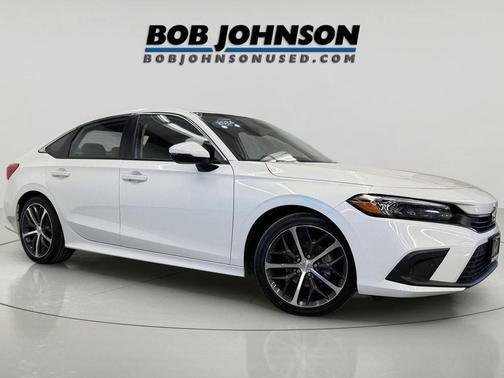 Platinum White Pearl 2024 Honda Civic Touring
