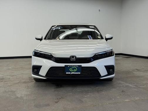 Platinum White Pearl 2024 Honda Civic Touring