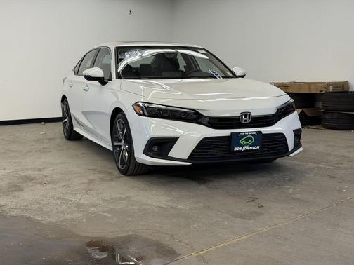 Platinum White Pearl 2024 Honda Civic Touring
