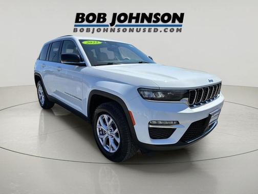 Bright White Clearcoat 2022 Jeep Grand Cherokee Limited