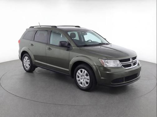 Olive Green Pearlcoat 2018 Dodge Journey SE