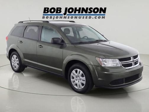 Olive Green Pearlcoat 2018 Dodge Journey SE