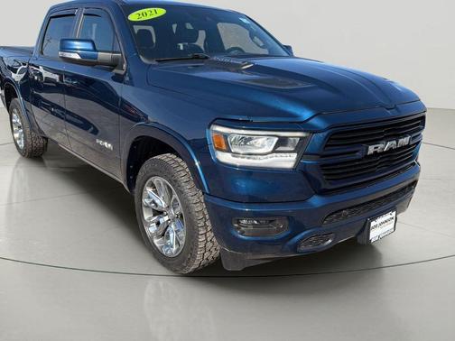 Patriot Blue Pearlcoat 2021 RAM 1500 Laramie