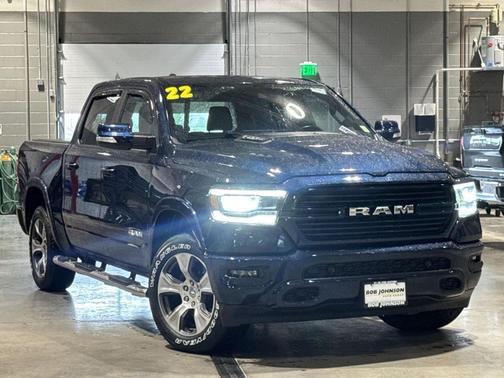 Patriot Blue Pearlcoat 2022 RAM 1500 Laramie