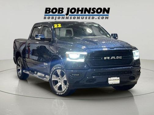 Patriot Blue Pearlcoat 2022 RAM 1500 Laramie