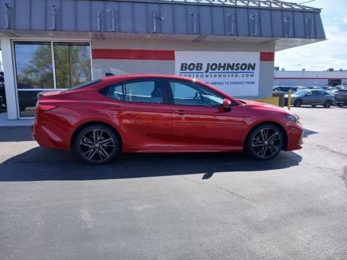 Supersonic Red 2025 Toyota Camry XSE