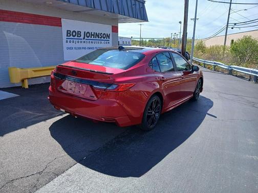 Supersonic Red 2025 Toyota Camry XSE