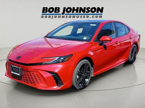 Supersonic Red 2025 Toyota Camry XSE