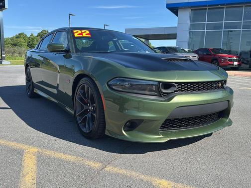 F8 Green 2022 Dodge Charger Scat Pack