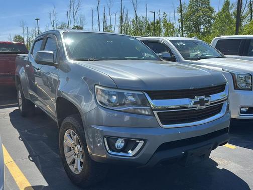 Satin Steel Metallic 2018 Chevrolet Colorado LT