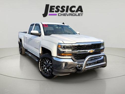 Summit White 2018 Chevrolet Silverado 1500 1LT