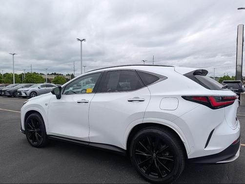 Ultra White 2025 Lexus NX 450h+ F SPORT Handling
