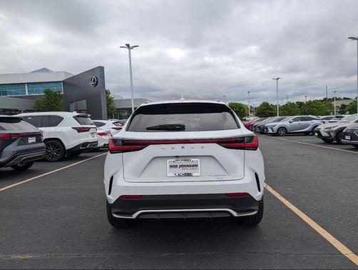 Ultra White 2025 Lexus NX 450h+ F SPORT Handling
