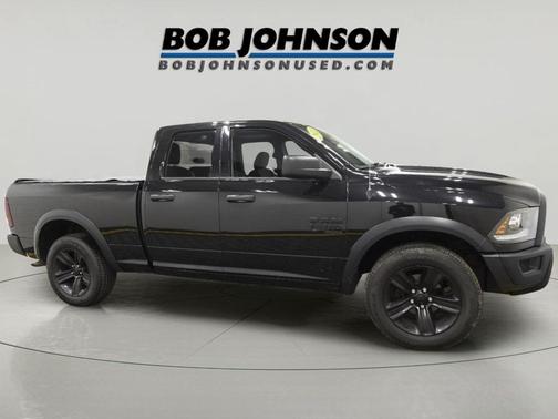 Diamond Black Crystal Pearlcoat 2021 RAM 1500 Classic Warlock Quad Cab 4x4 6'4' Box