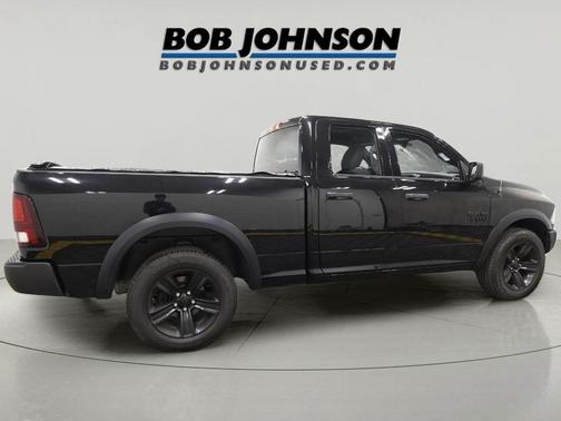 Diamond Black Crystal Pearlcoat 2021 RAM 1500 Classic Warlock Quad Cab 4x4 6'4' Box