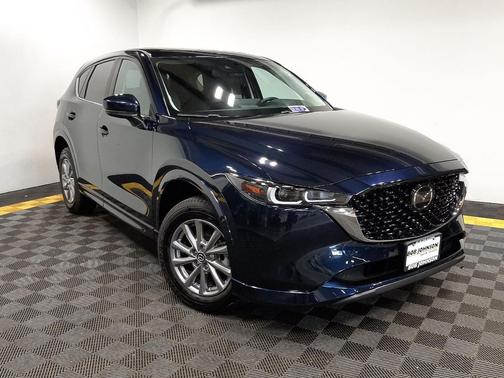 Deep Crystal Blue Mica 2025 Mazda CX-5 2.5 S Preferred Package