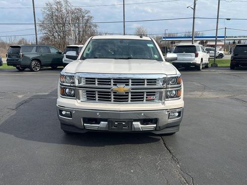 White Diamond Tricoat 2015 Chevrolet Silverado 1500 LTZ