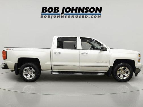 White Diamond Tricoat 2015 Chevrolet Silverado 1500 LTZ