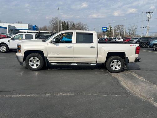 White Diamond Tricoat 2015 Chevrolet Silverado 1500 LTZ