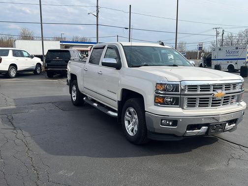White Diamond Tricoat 2015 Chevrolet Silverado 1500 LTZ