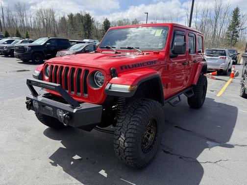 Firecracker Red Clearcoat 2019 Jeep Wrangler Unlimited Rubicon