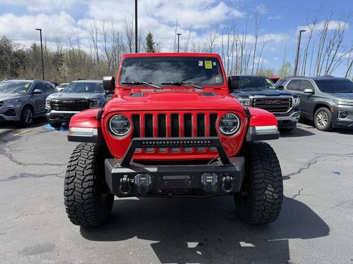 Firecracker Red Clearcoat 2019 Jeep Wrangler Unlimited Rubicon