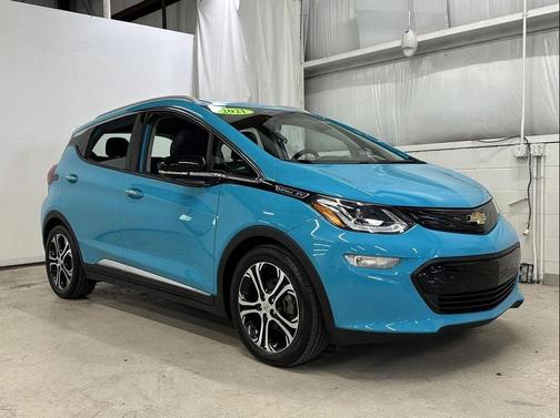 Oasis Blue 2021 Chevrolet Bolt EV FWD Premier