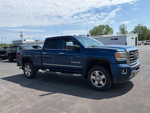 Stone Blue Metallic 2015 GMC Sierra 2500 SLT
