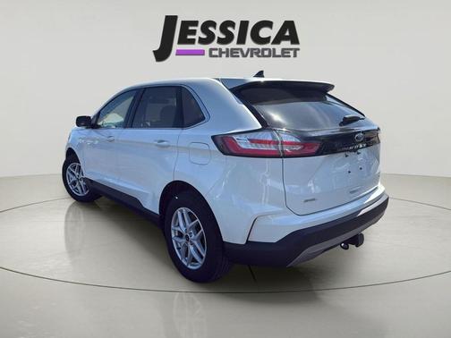 Star White Metallic Tri-Coat 2023 Ford Edge SEL