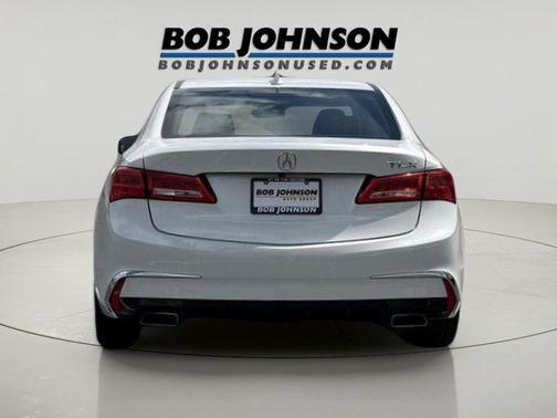 Platinum White Pearl 2020 Acura TLX Technology