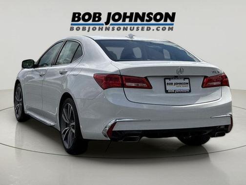 Platinum White Pearl 2020 Acura TLX Technology