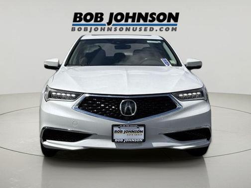 Platinum White Pearl 2020 Acura TLX Technology