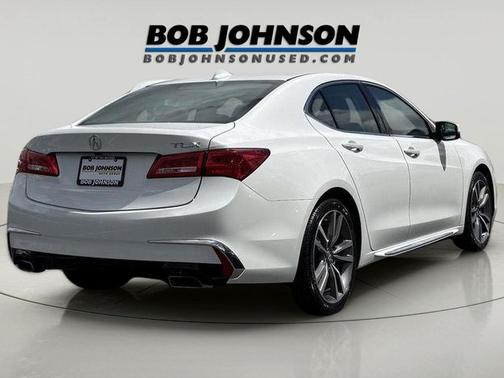 Platinum White Pearl 2020 Acura TLX Technology