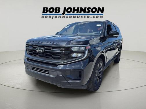 Agate Black Metallic 2025 Ford Expedition Max Platinum