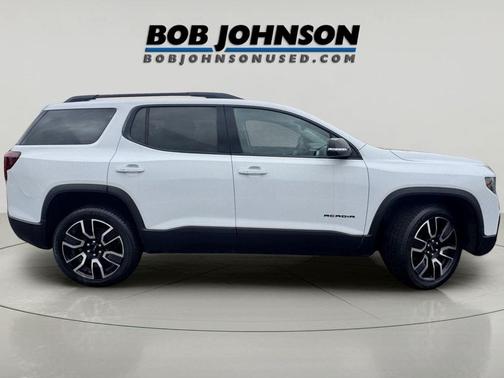 Summit White 2021 GMC Acadia AWD SLE
