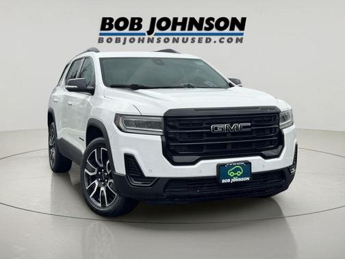 Summit White 2021 GMC Acadia AWD SLE