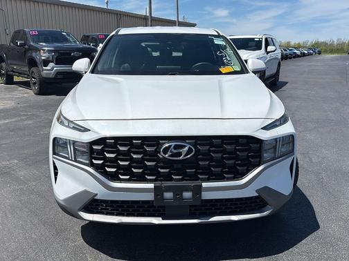 Quartz White 2021 Hyundai SANTA FE SE