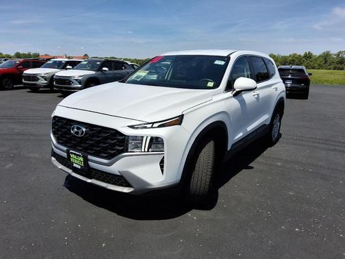 Quartz White 2021 Hyundai SANTA FE SE