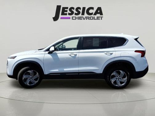 Quartz White 2021 Hyundai SANTA FE SE